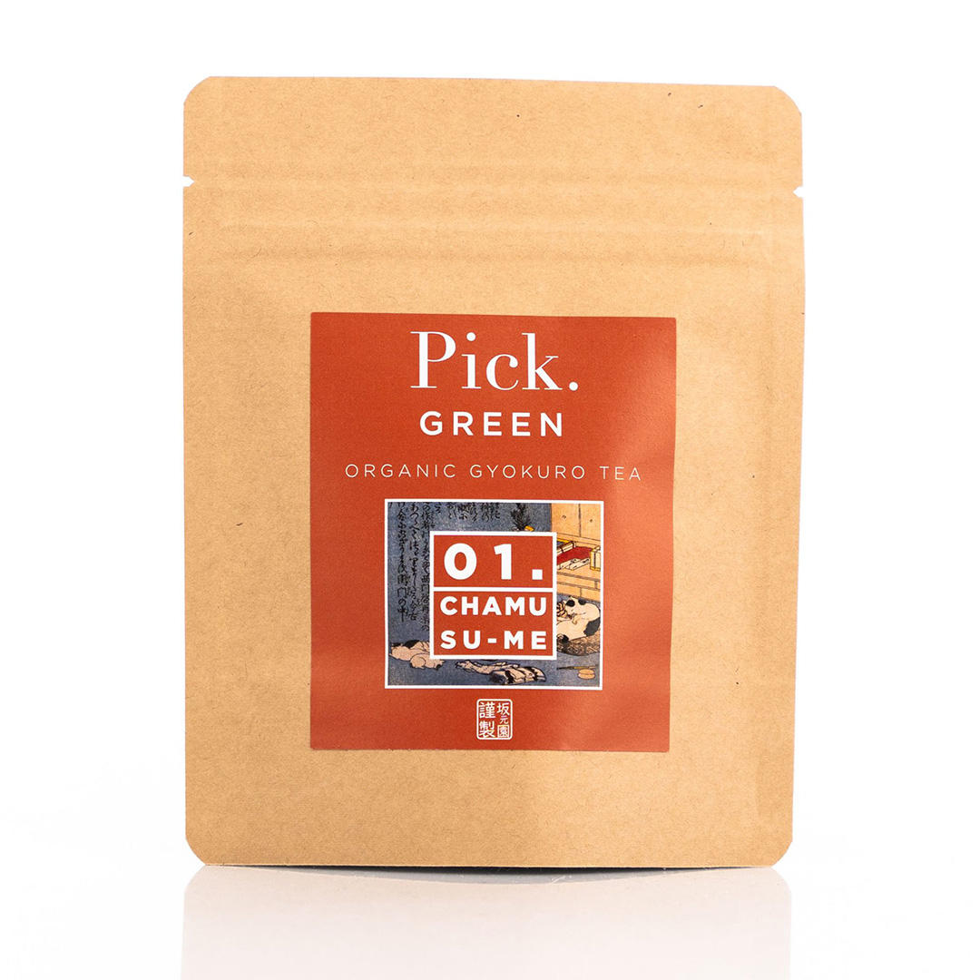 01 Chamusume Organic Gyokuro Green Tea 50g