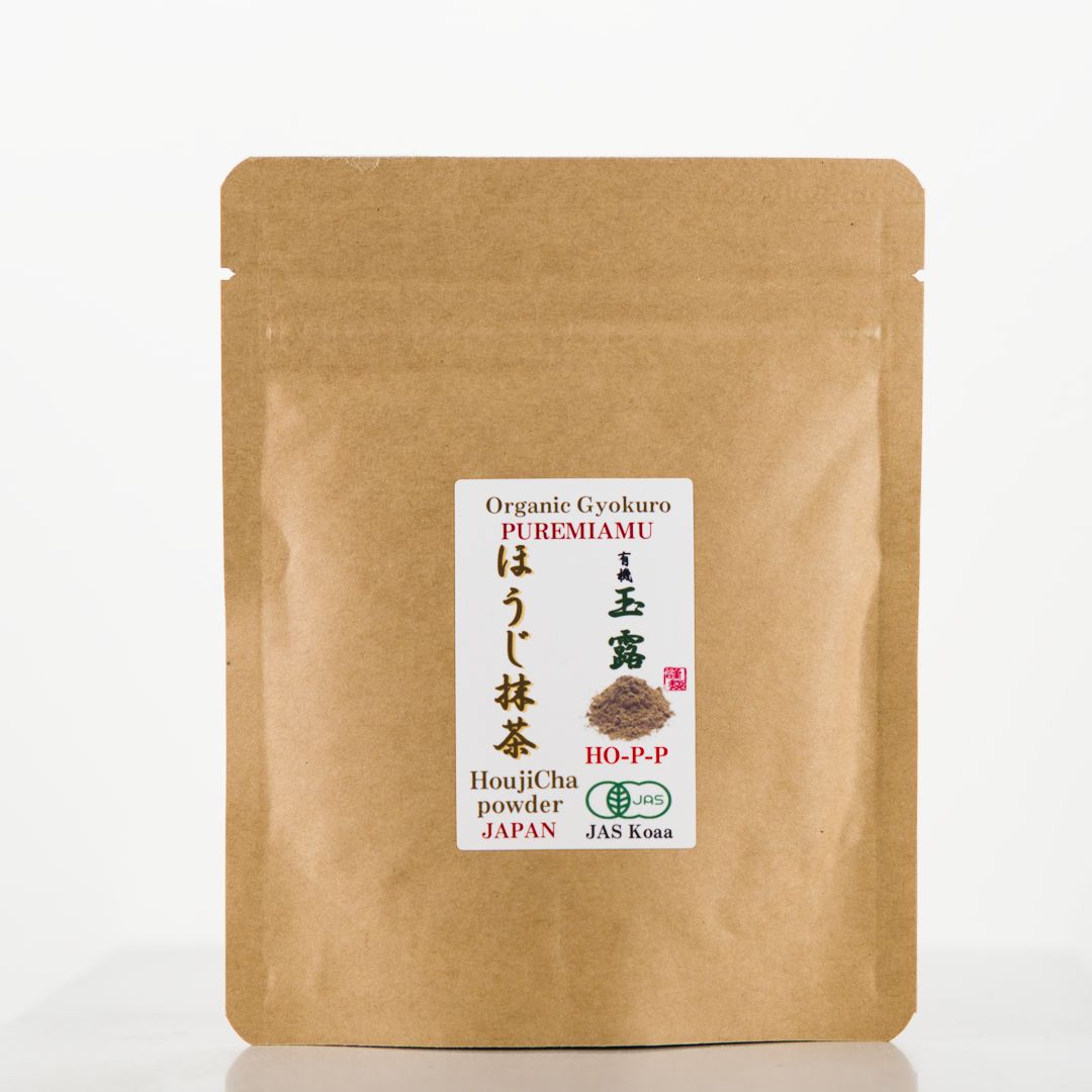 Houji Matcha Organic Roasted Green Tea Powder 50g